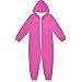 Unisex Child Kid Onesie Fashion Pink Hoodie One Pieces Jumpsuits Novelty Cosplay Halloween Costume for Girls Boys, 7-8 Years