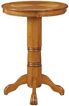 Boraam Florence Pub Table, 42-Inch, Fruitwood
