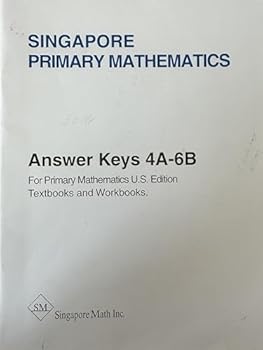 Paperback Singapore Primary Mathematics U.S. Edition & 3rd Edition Answer Keys 1A-3B Book