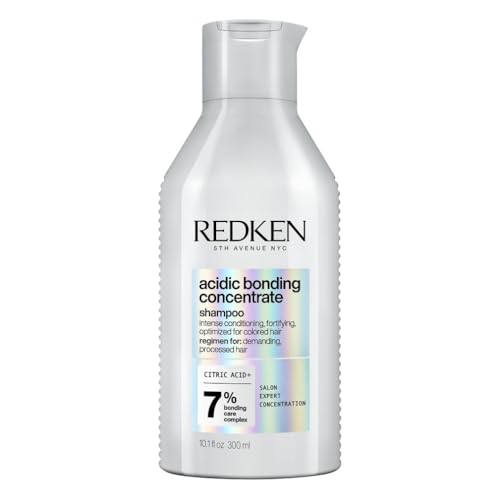 REDKEN - Shampoing Acidic Bonding Concentrate - Nettoie, Répare & Protège - 56 % de Casse en Moins - 82 % de Fourches en Moins - Cheveux 11x Plus Lisses -...