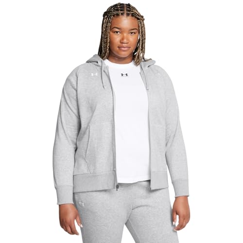 Image of Under Armour Women's Rival Fleece Full Zip Hoodie