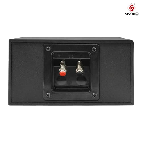 Image of 120W Dual Channel Car Amplifier with Bass Subwoofer Kit, Class AB 12V DC MOSFET Power Amp | Compact Premium Black Amplifier for Car Audio System