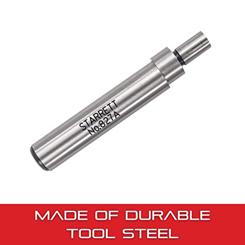 Starrett Edge Finder - Ideal For Flat, Straight Edges, Center Points And Scribed Lines - .200" Contact Diameter.375" Body Diameter, Single End With Protective Case - 827A #TOP2