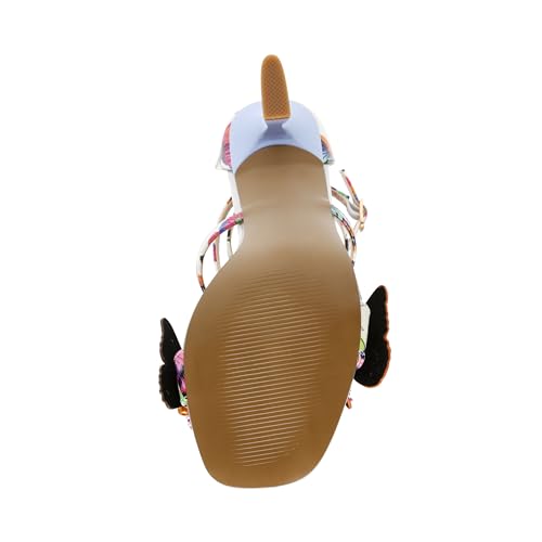 Betsey Johnson Womens Trudie Faux Leather Ankle Strap Heels4