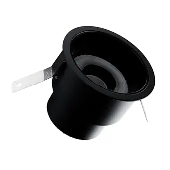 Nortek Naysa Led Cob Downlight For Ceiling- 12+8W, Black Finish, Neutral White False Ceiling Lights For Living Room, Ideal For Living Rooms, Bedrooms, Kitchens, Hallways, Dining Areas, Offices Etc.