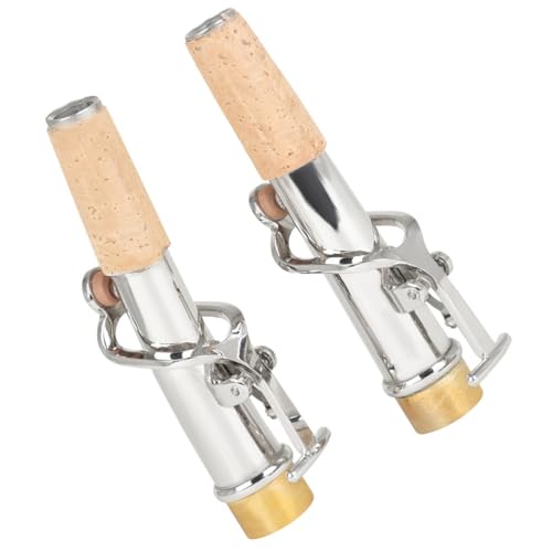 Ligature liège pour soprano saxophone pour corriger l'intonation instable