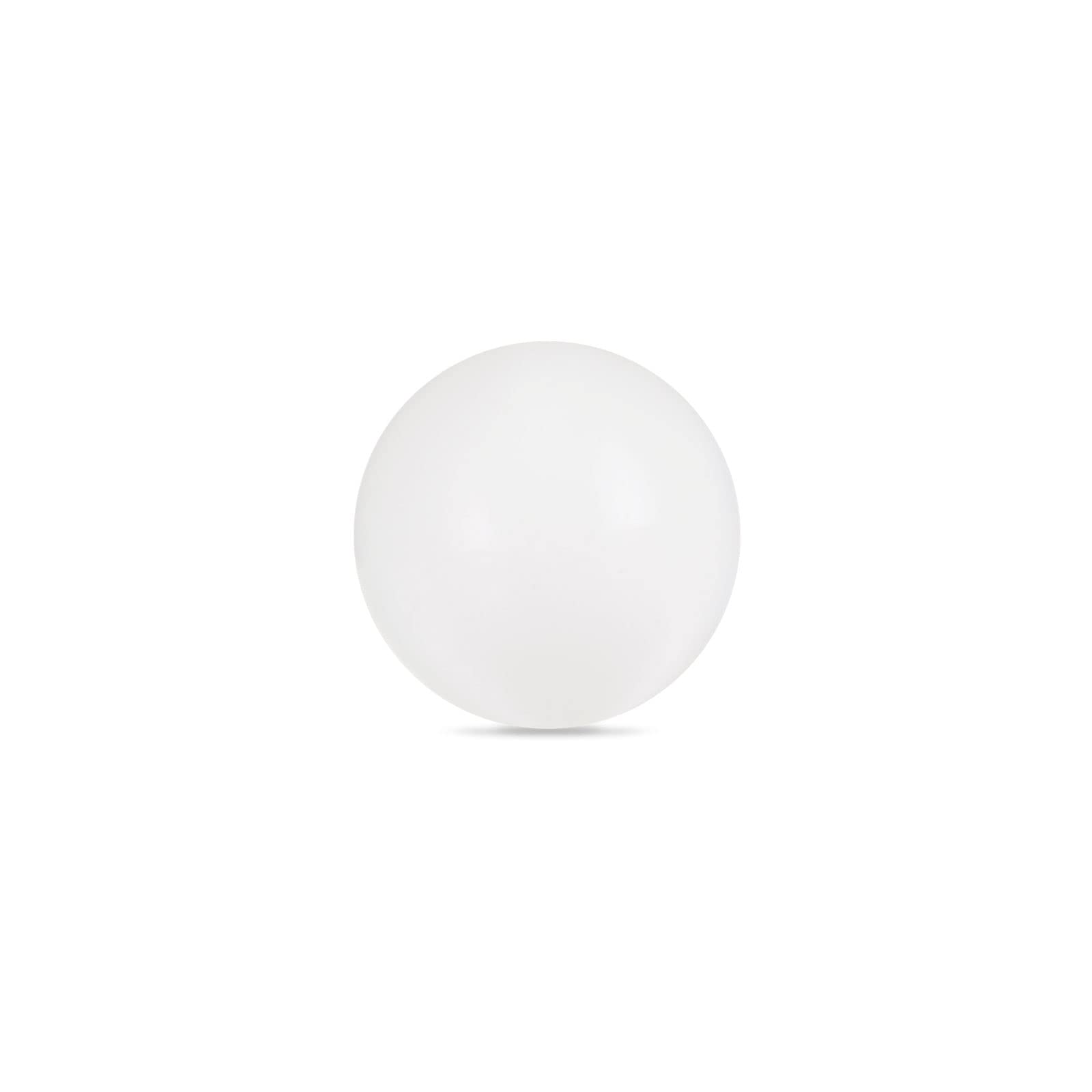 sourcing map PA Nylon Sólido Plástico Bolas 36mm G3 Precisión Rodamiento Bola