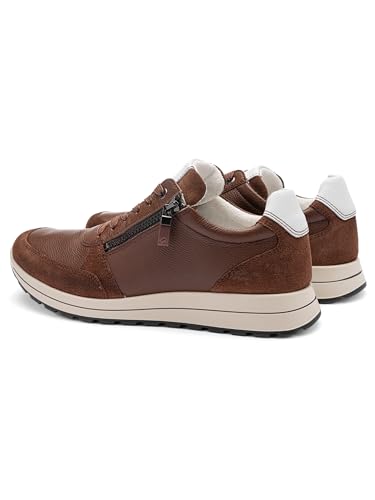 Basket Ara Matteo homme moka blanc taille 46 large - 6