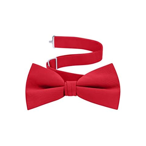 S.H. Churchill & Co. Children's Bow Tie for Boys & Girls (Red) Cover