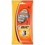 bic comfort 3 sensitive precio El mango de poliestireno naranja es fácil de sostener y usar.