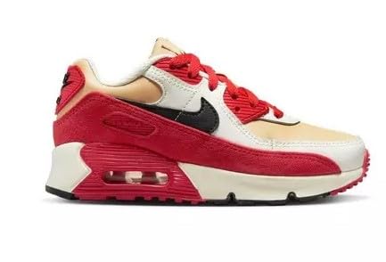 Nike ���g���L�b�Y �G�A�}�b�N�X 90 LTR �Z�T�~/�u���b�N���b�h�N���C�Z�C��(CD6867 200), �Z�T�~/�u���b�N���b�h�N���C�Z�C���B, 3 Little Kid