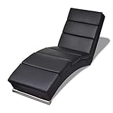 chaise longue pelle vera Questa comoda sedia a sdraio è un elegante complemento d'arredo.