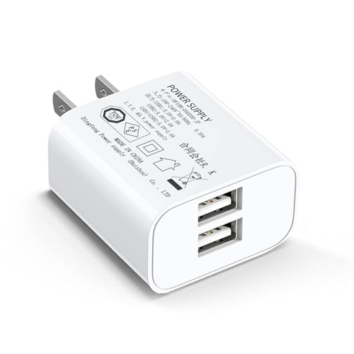 USB 充電器 ACアダプター 急速充電器【PSE認証済】 ACコンセント 2ポート 同時充電 2A USB電源アダプター スマホ充電器 携帯 タブレット ヘッドホン イヤホン対応 iPhone iPad Xperia Galaxy AQUOS Xiaom