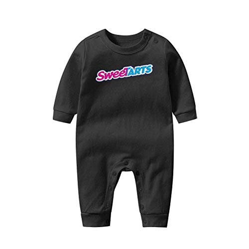 SweeTarts-Candy- Baby Boys Girls Long Sleeve Baby Onesie Jumpsuits