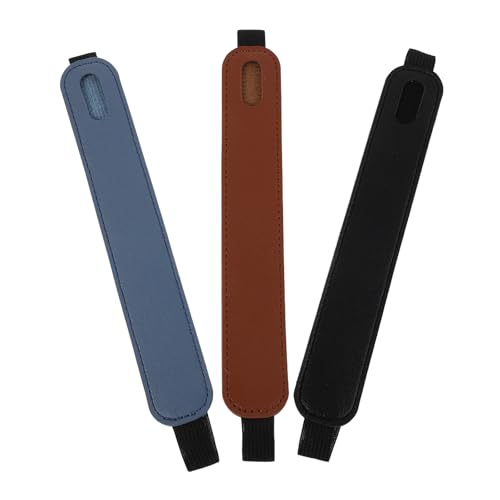 Funda protectora de stylus con banda elástica y triple soporte anticaídas para tableta