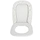 Casatessile Cover Velvet 50x45 Bordtoilette - Bianco