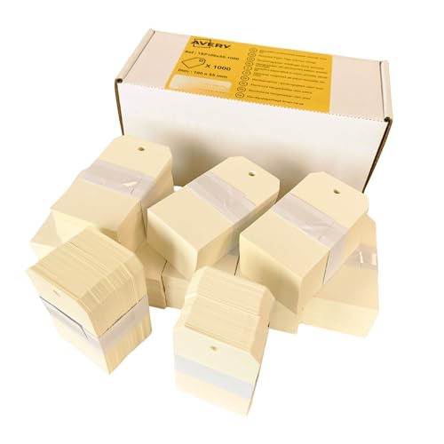 Étiquettes américaines blanches 100x55 pour emballages de paquets cadeaux et artisanat