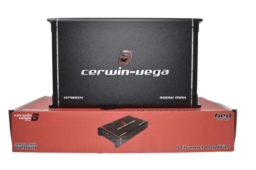 Cerwin Vega H7900.4 900W Max / 360W RMS Class-A/B Full Range 2-ohm Stable 4-Channel Amplifier