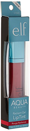 Elf Cosmetics Aqua Beauty Liquid Gel Lip Stain 57040, Rouge Radiance, 0.6 Ounce