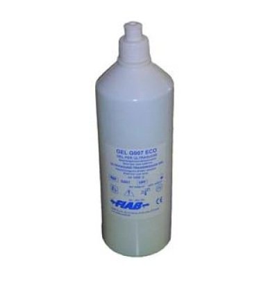 Gel conduttore Blu ultrasuoni ecografia ECG ml 1000