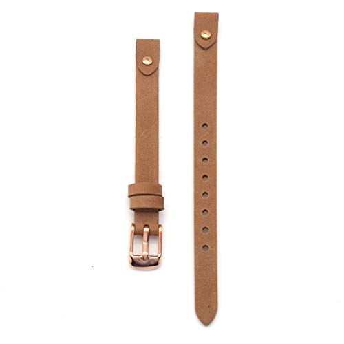 Theage TC08 8Mm Spring Bar Genuine Leather Watch Strap Replacement For Fossil Es3148 Es4119 Es4176 Es3262 Es3077  thumb #4