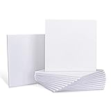 12 Pack Set Acoustic Absorption Panel, 12 X 12 X 0.4 Inches White Acoustic Soundproofing Insulation...