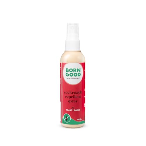 Born Good Natural Cockroach Repellent Spray | 100ml | Plant-Based, Biodegradable, Non-Toxic, Eco-Friendly, Organic, Herbal