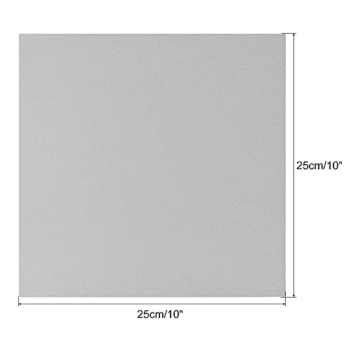 Image of uxcell Grey EVA Foam Sheets 10 x 10 Inch 5mm Thickness for Crafts DIY Projects, 8 Pcs