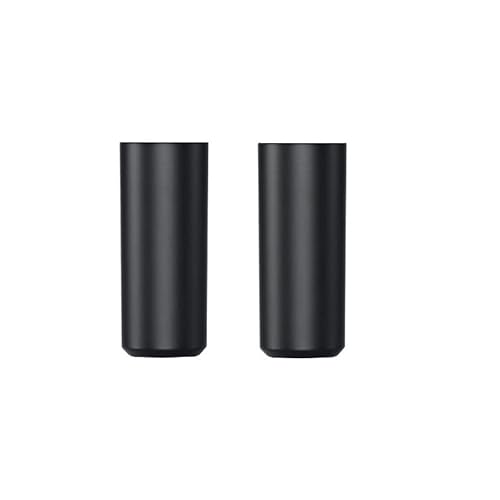 BLX Microphone Battery Cup for Shure BLX24/SM58 Wireless Microphone System Handheld Transmitter Black 2 Pack