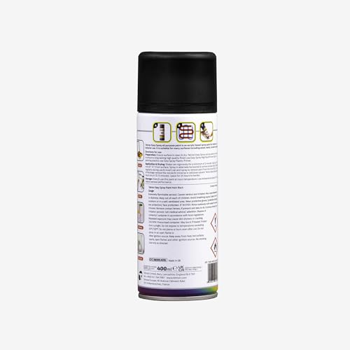 Tetrion All Purpose Mid Green Aerosol Fast Drying Easy Spray Paint 400ml - View #5