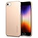 Spigen Thin Fit iPhone 8 / iPhone 7 Case with Premium Matte Finish Coating and QNMP Compatible for Apple iPhone 8 (2017) / iPhone 7 (2016) - Champagne Gold