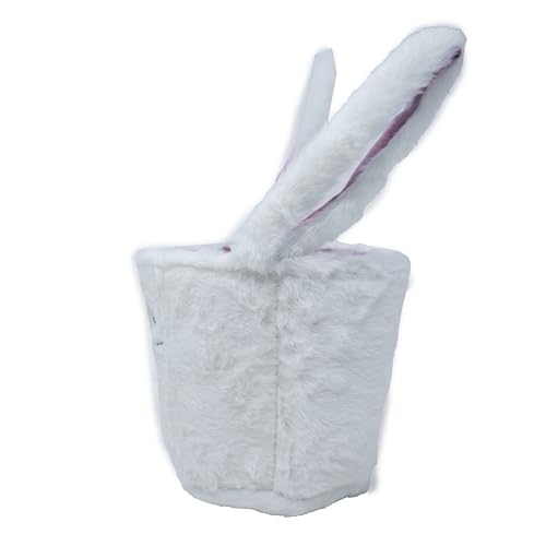 Image of Easter Bunny Plush Basket - Pink