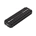 Produktbild SilverStone Technology SST-MS12-20Gbps SuperSpeed + USB 3.2 Typ C zu NVMe M.2 SSD Gehäuse, schwarz