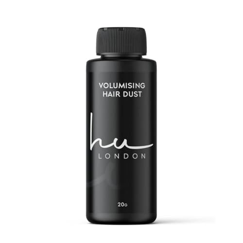 HU London Volumising Hair Dust for Men – Instant Volume & Texture Powder, Matte Finish, Lightweight Styling Powder, 20g