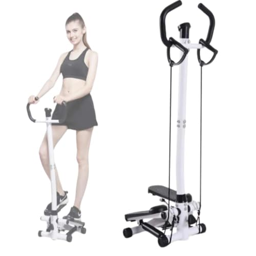Aparelho Escada Simulador Caminhada Eliptico Mini Stepper Bike Academia Em Casa Com Elastico Andador Esteira
