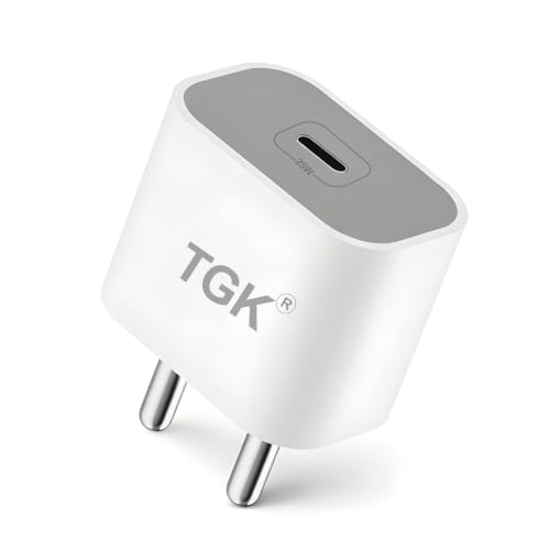 Image of TGK 25W USB Type-C Port Compact Design PD Fast Charger Adapter