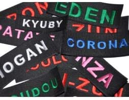 CANICAPRICE 2 custom labels for julius k9 harnesses 12 x 3cm
