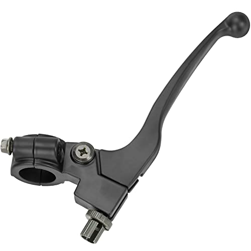 Yoxufa 7/8'' Left Clutch Lever Handle Cable For Ssr 50Cc 70Cc 90Cc 110Cc 125Cc 150Cc Apollo Rfz Dbx18 Taotao Db17 Db27 Coolster M-125 Baja X-Pro Thumpstar Kayo Xmotos Chinese Pit Dirt Bike Parts Black thumb #6