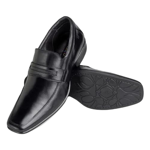 Sapato Social Mocassim Masculino Rafarillo Office 34036 (Preto, BR, Adulto, Numérico, 41)