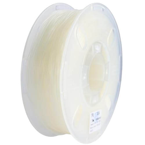 TPU Filament, PRILINE 85a Flexible Soft 3D Printer Filament 0.5KG 1.75mm Spool, Flexible Soft TPU 3D Printing Filament, Clear