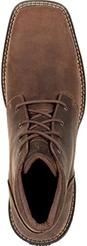Durango Men's RED Dirt Rebel Western Boot, BARK Brown, 7 Wide | Image 5