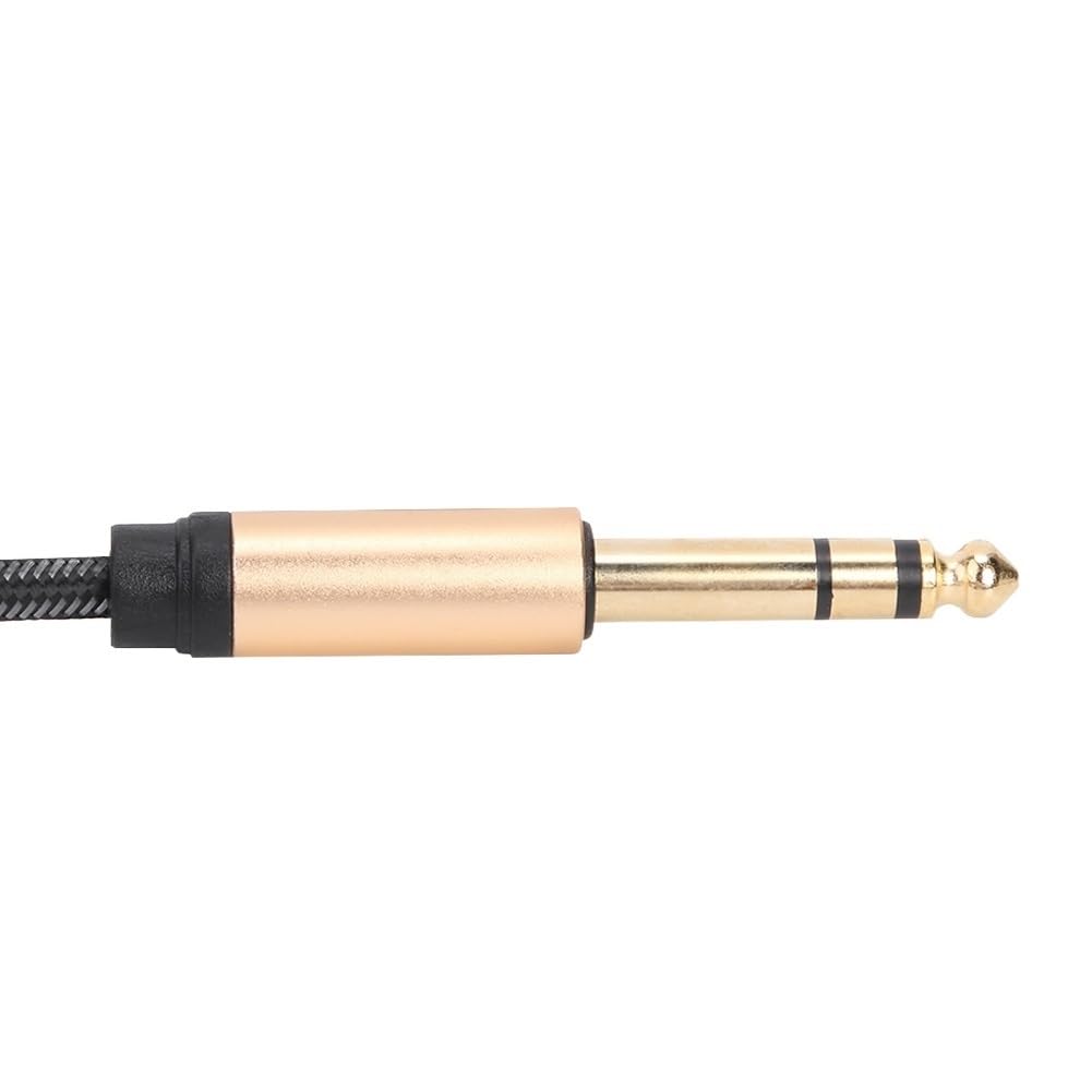 Kabel instrumentu gitarowego 1,8 m 6,35 mm męski na męski TRS kabel audio stereo profesjonalny kabel gitarowy