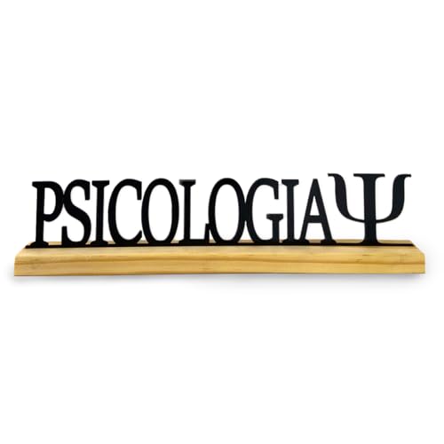 Decoração de mesa - Palavra Psicologia