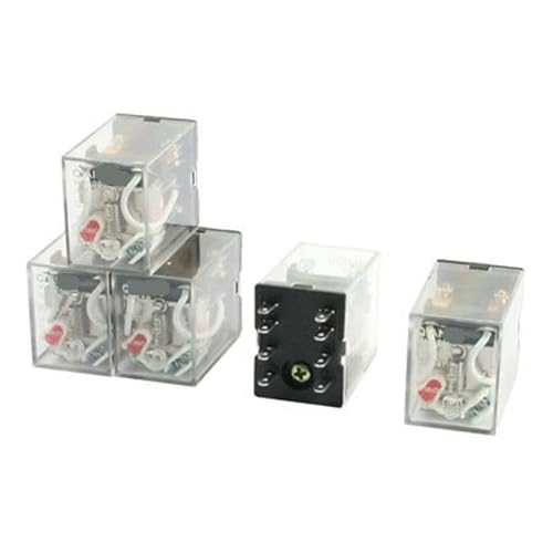 Relé HH52P AC 220V DPDT para sustitución de componentes en cuadros eléctricos industriales 3