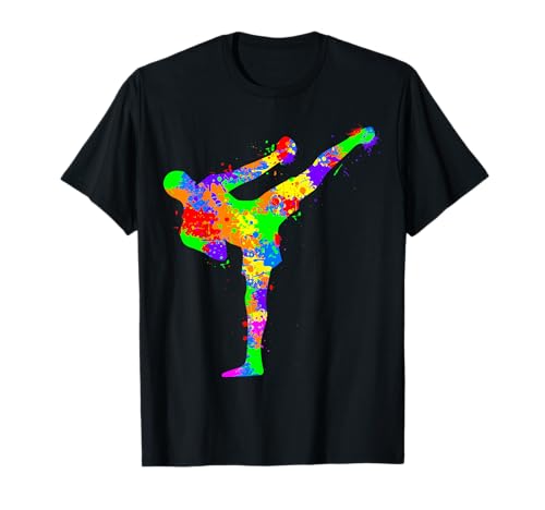 Kickboxing Kickboxer Karate Kids Men Boys T-Shirt