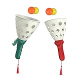 Gobelet de réception en plastique : placez les balles dans la machine à lancer, puis appuyez sur et pour lancer les balles loin, gobelet de réception interactif