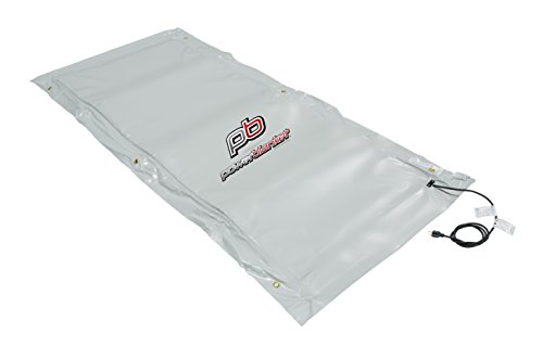 Powerblanket EH0509 Xtreme Gray Alloy Ground Thawing Blanket - 5' x 9' Heated Dimensions - 6' x 10' Finished Dimensions (20 Amp Plug)