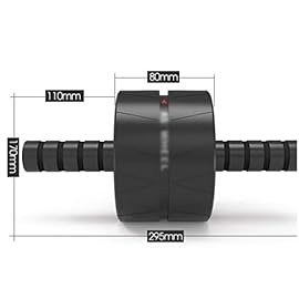 BIAJEK Ab Roller Wheel at Home Workout Easy to Assemble Ab Trainers Abdominal Roller Wheel Fitness Home Ab Workout Equipment for Men Ab Wheel Ab Machine