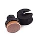 Produktbild Foundation Pinsel Make-up Pinsel, Flat Top Gesicht Pinsel Groove Design Blush Pinsel zum Mischen von Flüssigkeit, Creme, Concealer Premium (Helles Schwarz)