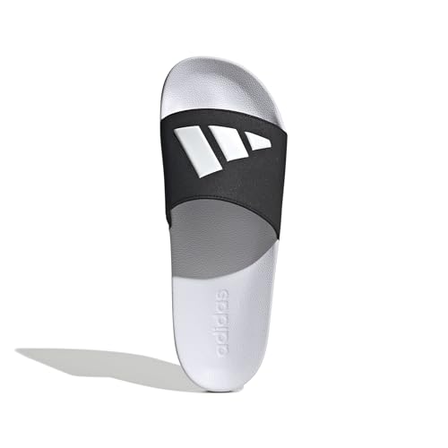 Image of adidas Women ADILETTE SHOWER Synthetic Swim Slide FTWWHT /GOLDMT /BOGOLD | LUT50